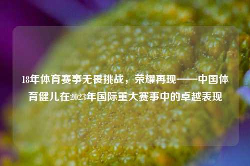 18年体育赛事无畏挑战，荣耀再现——中国体育健儿在2023年国际重大赛事中的卓越表现