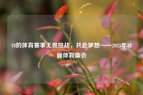 18的体育赛事无畏挑战，共赴梦想——2023年18届体育盛会