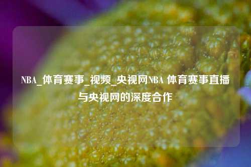 NBA_体育赛事_视频_央视网NBA 体育赛事直播与央视网的深度合作