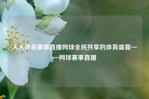 人人体育赛事直播网球全民共享的体育盛宴——网球赛事直播