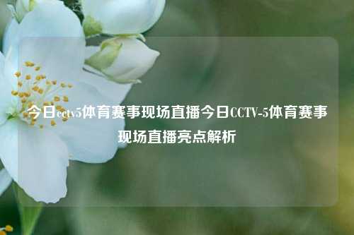 今日cctv5体育赛事现场直播今日CCTV-5体育赛事现场直播亮点解析