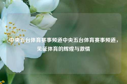 中央五台体育赛事频道中央五台体育赛事频道，见证体育的辉煌与激情
